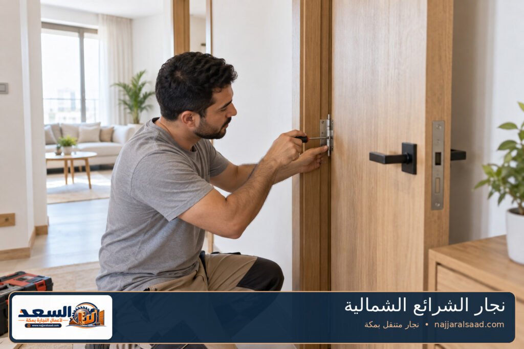 نجار الشرائع الشمالية بمكة — السعد لأعمال النجارة بمكة