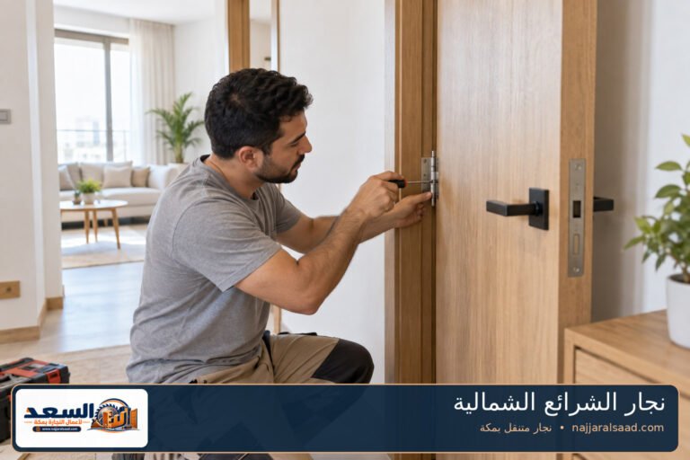 نجار الشرائع الشمالية بمكة — السعد لأعمال النجارة بمكة