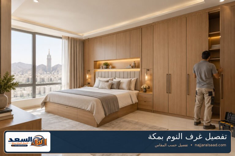 تفصيل غرف النوم بمكة — السعد لأعمال النجارة بمكة